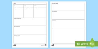 Additionally, it also tells her the method of instruction she needs to follow so that all her students will understand what she is teaching. Free Editable Lesson Plan Template Teacher Made