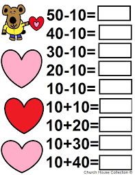 New available free printable kids birthday cards we hope you find what you are looking for here. Valentine S Day Math Worksheets For Kids