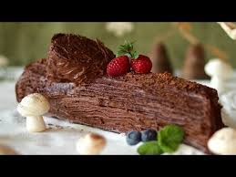 Recette bûche de noël facile : Recette Pour Faire Une Buche De Noel Youtube