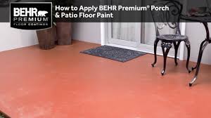 This will save you a lot of time and money. How To Apply Behr Premium Porch Patio Floor Paint Youtube