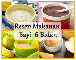 Resep Makanan Bayi 6 Bulan Resep Makanan Bayi Makanan Bayi Resep Makanan