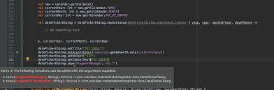 How To Set Date Picker In Fragment Using Kotlin Stack Overflow