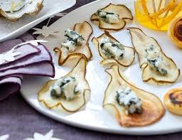 Chips De Poire Au Roquefort Recette Recette Cuisine Et Vin Aperitif