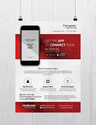 Mobile App Business Free Psd Flyer Template Pixelsdesign Free Psd Flyer Templates Psd Flyer Templates Mobile App Flyer