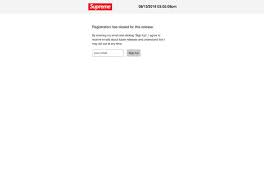 ( supreme thursday drops ). Supreme Fall Winter Drop What It S Like