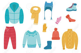 Check spelling or type a new query. Vector Flat Cold Weather Winter Or Autumn Warm Clothing Set Royalty Free Cliparts Vectors And Stock Illustration Image 128169549