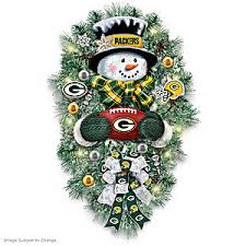 Alibaba.com offers 2,428 snowman christmas light motif products. Green Bay Packers Nfl Illuminated Snowman Wreath Featuring Team Logo Colors