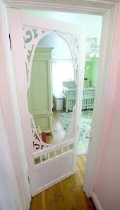 Screen Door On Nursery Door Diy Screen Door Home Screen Door