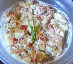 This sour cream 'n onion potato salad recipe from delish.com is the best. Bacon Sour Cream Onion Potato Salad Kitchen Ade