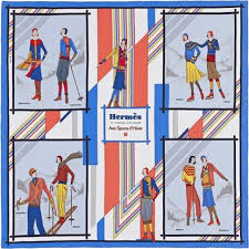 La Maison Des Carres Hermes Aux Sports D Hiver Hermes Scarf History Design Silk Accessories