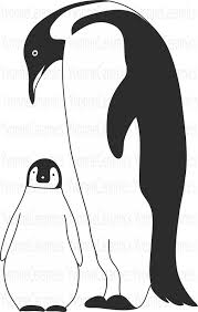 Penguin Svg Baby Penguin Svg File Mom And Baby Svg Png Jpg Etsy In 2021 Baby Svg Baby Penguins Digital Clip Art