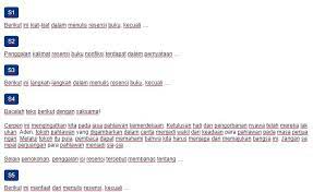 Contoh Soal Menulis Resensi