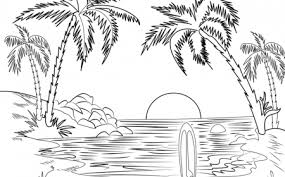 Vos enfants pourront vous demander d'imprimer un dessin pour colorier avec : 1001 Idees De Coloriage D Ete Amusant Pour Petits Et Grands