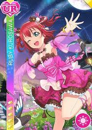love live おしゃれまとめの人気アイデア pinterest rosie parkins 黒澤ルビィ ルビィ アニメ ラブ