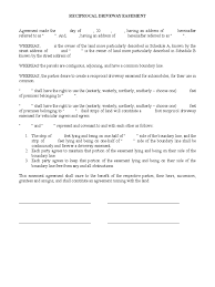 Driveway Easement Agreement Form - 4 Free Templates in PDF, Word ...