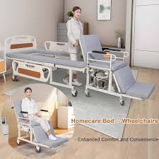 Amazon.com: Full Electric Hospital Bed and Wheelchairs with ...