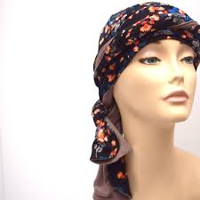Pretty Head Wrap Reversible Jane & Plain Red, Mocha or Black