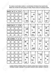 Official weg scrabble word finder! Word Game English Language For Kids Or Adults Make Four Words Royalty Free Cliparts Vectors And Stock Illustration Image 52234223