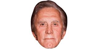 Kirk Douglas (Grey) Celebrity Mask -