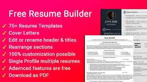 100% free use all features for free without any time limit or hidden fees. 10 Best Resume Builder Apps For Android Android Authority