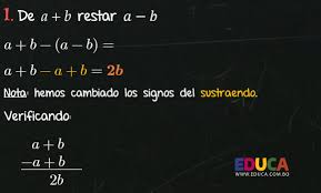 ¡entonces ya puedes descargarlo desde aquí! Solucion Ejercicio 21 Resta O Sustraccion Resta De Polinomios Algebra De Baldor Solucionario De Ejercicios Educa Com Bo