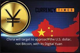 China Will Target To Approach The U S Dollar Not Bitcoin With Its Digital Yuan Money Creation Bitcoin Dollar