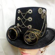 Handmaade Steampunk Top Hat Wish In 2021 Steampunk Top Hat Steampunk Accessories Steampunk Hat