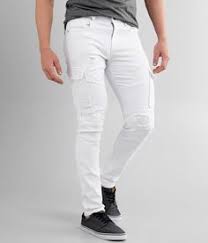 Men's streetwear jeans, white jeans, rider jeans, patchwork design, metal accessories next to the pockets, ripped, casual, slim fit, 5 regular pockets, zipper fastening, street fashion. 900 Men S White Jeans Ideas In 2021 White Jeans Men White Jeans Mens Jeans