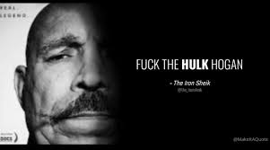 FUCK THE HULK HOGAN