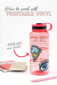 They are simple, versetile and inexspensive. How To Work With Printable Vinyl Diy Vinyl Stickers Persia Lou