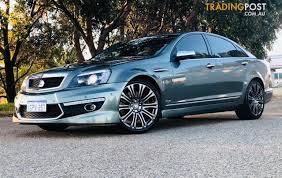 Ls3 engine, black on black, shadow chrome hsv rims. 2013 Hsv Grange Gen F 4d Sedan