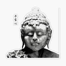 Hei Jo Shin Buddha " Sticker for Sale by RicciArts