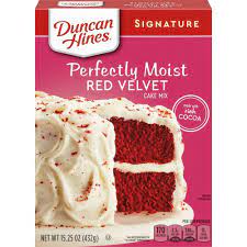 Duncan Hines Red Velvet Cake Mix 15 25oz In 2021 Red Velvet Cake Mix Red Velvet Cake Cake Mix