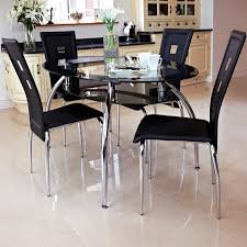 Kitchen Awesome Glass Dining Table Set Walmart Also Glass Kitchen Table And Chairs From Mod Black Glass Dining Table Glass Dining Table Set Glass Dining Table