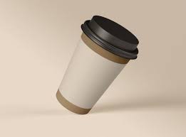 3d Illustration Blank Mockup Paper Cup Paper Cup 3d Illustration Cup