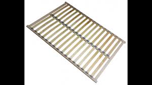 Sommier à lattes pour couchage 140x190 cm constitué avec ses lattes en bois multiplis, essence du bois bouleau. Sommier En Bois A Lattes 140x190 Cm 32 Lattes Zeno Gdegdesign