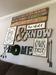 Living Room Gallery Wall Hey Y All Diy Farmhouse Decor Rustic Decor Boxwood Wreath Gallery Wall Living Room Dining Room Wall Decor Decor
