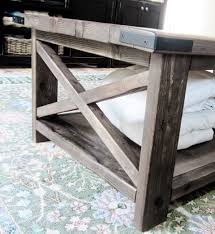 Shop modern living, dining, office, and bedroom furniture at west elm®. Rustic X Coffee Table Ana White