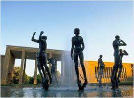 Cacnio posted a picture of the finished cantilevered sculpture — called uplift — on facebook, a gallery owner who happens to be a frequent visitor to europe pointed out its similarity to elisabet stienstra's sculpture. Behind The Oblation Statue Jhonatanbatingal