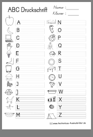 Pin Von Yvonne Brickl Auf Grundschule Druckschrift Abc Kostenlose Ausmalbilder