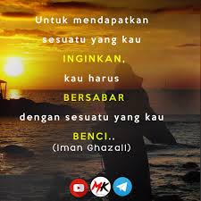 Sabar itu separuh dari iman. Markongsi Hashtag On Twitter