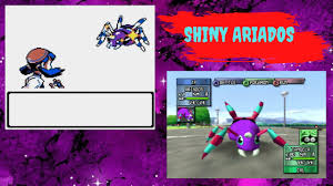 Live Shiny Ariados in Pokemon Crystal - YouTube