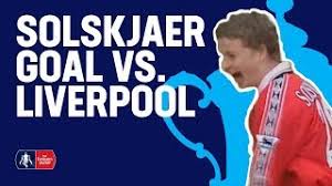 Ole gunnar solskjaer is hoping his manchester united squad can take heart from his own fa cup heroics against liverpool back in 1999 as the two sides meet at old trafford on sunday. Ole Gunnar Solskjaer Scores Fa Cup Winner Man Utd 2 1 Liverpool Fa Cup 1998 1999 Youtube