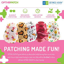 Kids Eye Patches Fun Girls Design 90 10 Bonus Latex
