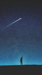 This application is a live wallpaper or screensaver of comet wallpaper set the app as live wallpaper to decorate your phone downloads comet wallpaper from our store page. Night Sky Stars Scenery Comet 4k 3840x2160 Wallpaper Night Sky Wallpaper City Iphone Wallpaper Wallpaper Asthetic