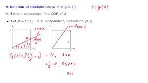 L11 9 The Pdf Of A Function Of Multiple Random Variables Youtube