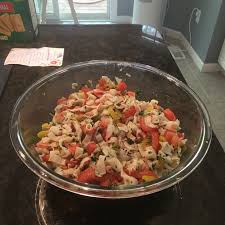 Easy, delicious ceviche made with fresh fish, chili, lime, cilantro, avocado, tomato and cucumber. Basic Ceviche Recipe Allrecipes