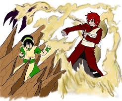 Toph And Gaara D Gaara Arte Friki Avatar Aang