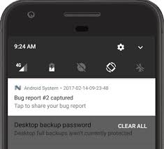 Detect bug app with many kinds : Capture And Read Bug Reports Android Developers
