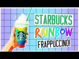 Leftovers keep well in the refrigerator! Diy Starbucks Rainbow Vanilla Bean Frappuccino
